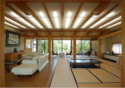 奈良天平びとのおおらかな住まいを現代に再現したいと願い、ご提案しております。